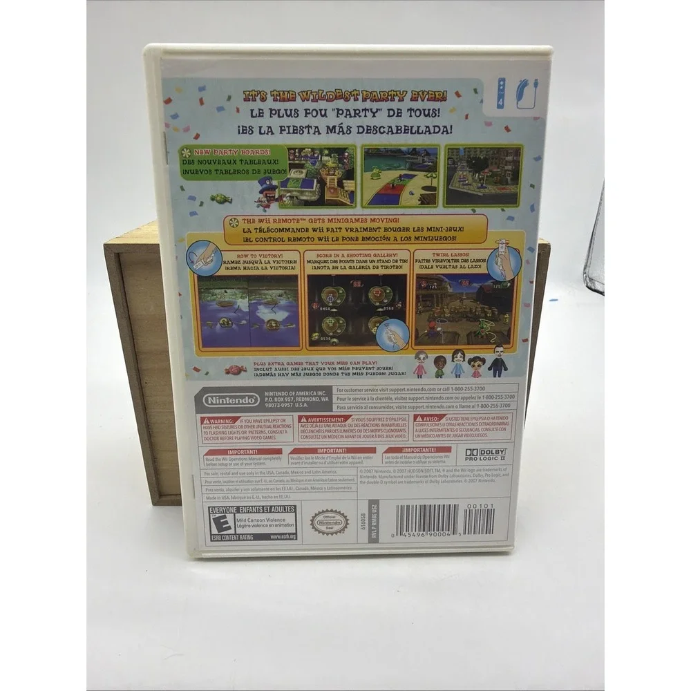 Mario Party 8 Nintendo Wii CIB Complete W/ Manual Case & Game 2006 Tested Works